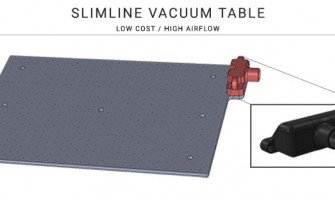 Série de tables à vide de petite taille