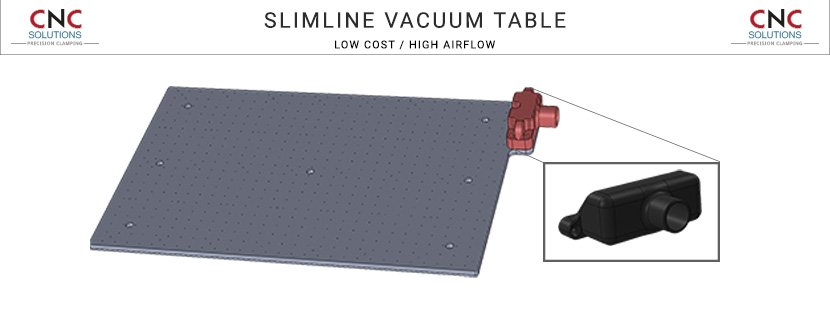 Série de tables à vide de petite taille