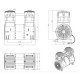 Pompe à diaphragme KMP 16 Pompe à diaphragme KMP 16