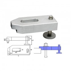 Pince réglable en hauteur M8 Pince réglable en hauteur M8